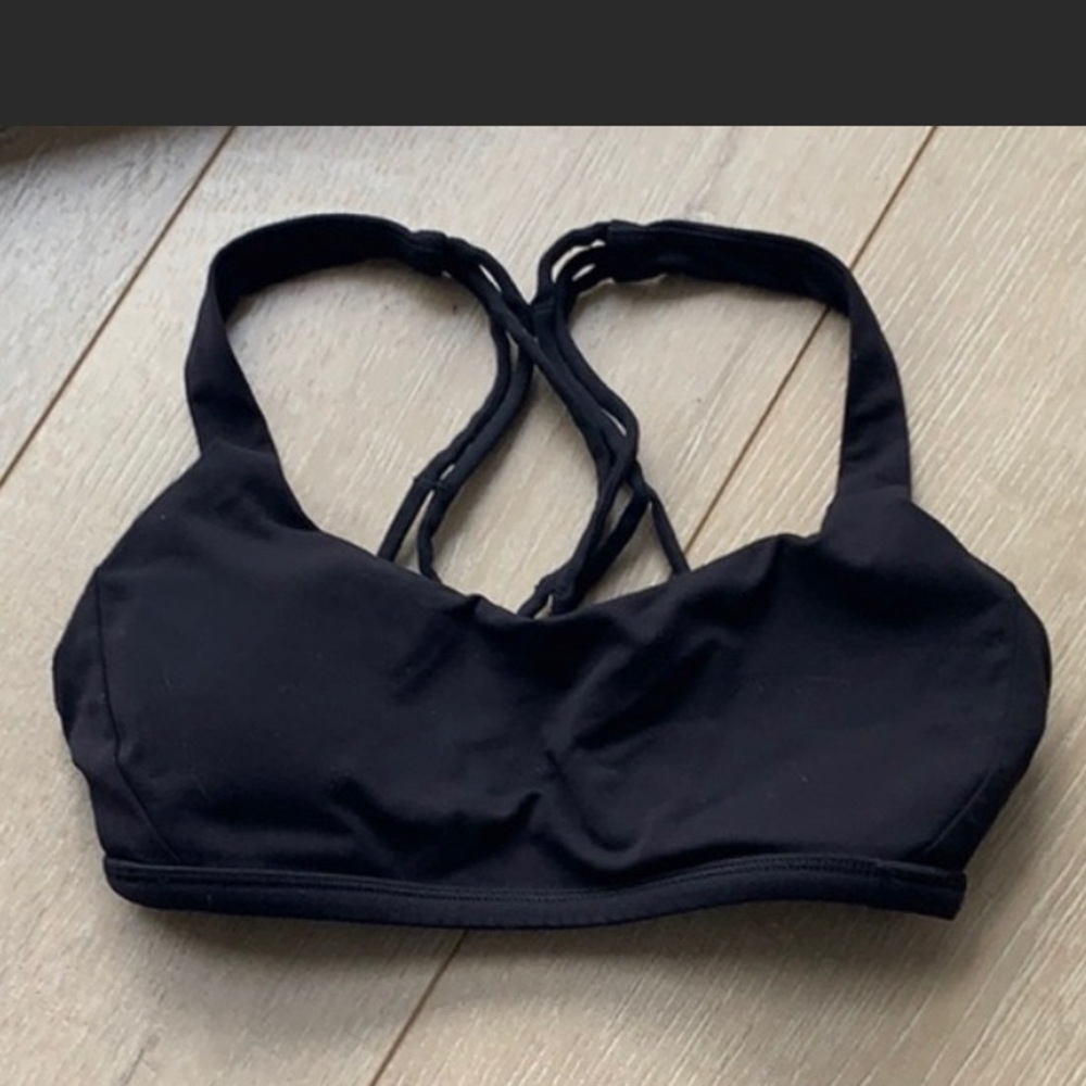 INDIVIDUAL black lulu sports bra
